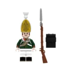 Minifigure - Russian Pavlovsky Grenadier from the Napoleonic Wars (LEGO Compatible)