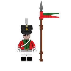 Minifigure - Saxon Uhlan (Lancer) from the Napoleonic Wars (LEGO Compatible)