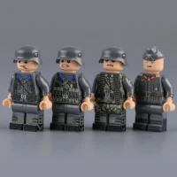 Minifigure - Spanish Blue Division (250th Infantry Division) that fought with the German Army in WWII (LEGO Compatible) without flags Minifigure - Spanish Blue Division (250th Infantry Division) that fought with the German Army in WWII (LEGO Compatible) without flags