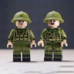 Minifigure - Vietnamese soldiers from the Vietnam War (LEGO Compatible)