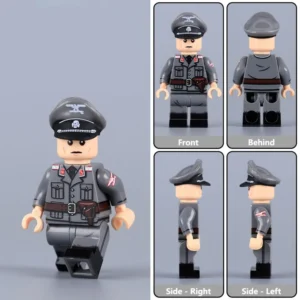 Minifigure - a SS-Obersturmführer Lieutenant from the 29th Waffen-SS Italian Legion later period of World War II (LEGO Compatible) Minifigure - a SS-Obersturmführer Lieutenant from the 29th Waffen-SS Italian Legion later period of World War II (LEGO Compatible)