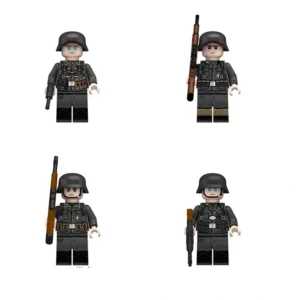 Minifigure – foreign volunteer units of the German Waffen-SS during World War II (LEGO Compatible)