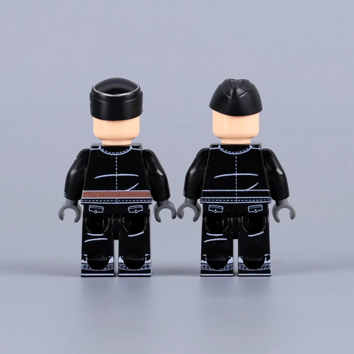 Minifigure - German Waffen-SS Panzer (tank) commanders from World War II (LEGO Compatible)