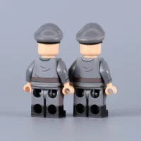 Minifigure - high-ranking officers from two different German foreign volunteer legions during World War II (LEGO Compatible)