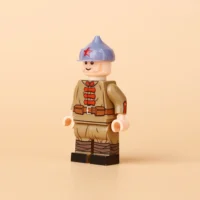 the left side ofMinifigure – Soviet Red Army soldier Semyon Budyonny's 1st Cavalry Army from the Russian Civil War (LEGO Compatible) Minifigure – Soviet Red Army soldier Semyon Budyonny's 1st Cavalry Army from the Russian Civil War (LEGO Compatible)