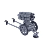 Custom Piece MOC Miniature – German 15 cm Nebelwerfer 41 Rocket Launcher – 3D Print for LEGO minifigure