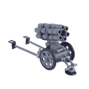 Custom Piece MOC Miniature – German 15 cm Nebelwerfer 41 Rocket Launcher – 3D Print for LEGO minifigure