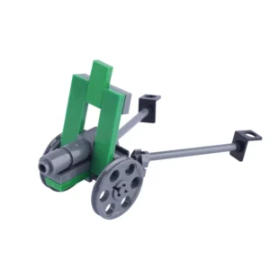 Custom Piece MOC Miniature – Type 92 Battalion Gun – 3D Print for LEGO minifigure