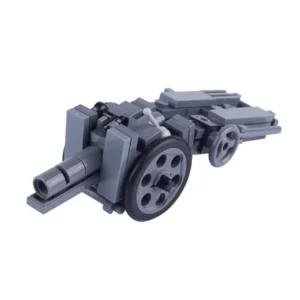 Custom Piece Miniature – German 15 cm schwere Infanteriegeschütz 33 (sIG 33) sIG 33 Heavy Infantry Gun– 3D Print for LEGO minifigure