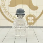 Custom Piece Miniature – German M16 Stahlhelm (Steel Helmet) dark grey plastic – 3D Print for LEGO minifigure