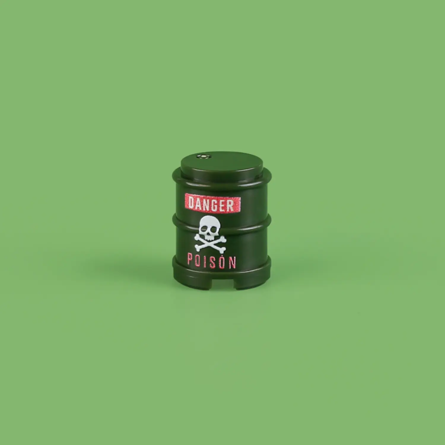 Custom Piece Miniature – Poison Toxic Waste Barrel – 3D Print for LEGO Minifigure Custom Piece Miniature – Poison Toxic Waste Barrel – 3D Print for LEGO Minifigure