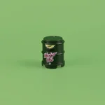 Custom Piece Miniature – Premium Motor Oil Drum – 3D Print for LEGO Minifigure