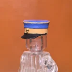Custom Piece Miniature – Soviet Officer Visor Cap (Blue Top) – 3D Print for LEGO minifigure