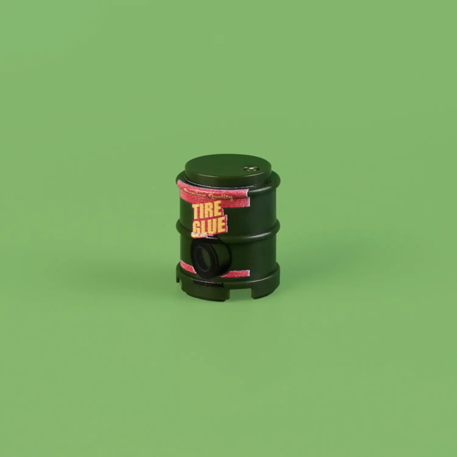 Custom Piece Miniature – Tire Glue Industrial Drum – 3D Print for LEGO Minifigure Custom Piece Miniature – Tire Glue Industrial Drum – 3D Print for LEGO Minifigure