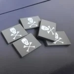 Custom Printed tile – Russian Imperial Armored Troops Insignia Tile – 3D Print Miniature for LEGO minifigure (1PCS)