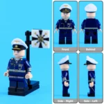 Minifigure - Erich RaederGerman Grand Admiral (Großadmiral) (LEGO Compatible)