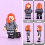 Minifigure - German Army (Heer) Female Signal Auxiliary (Heeresnachrichtenhelferin) (LEGO Compatible)
