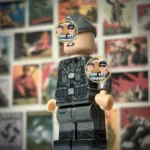 Minifigure - German NCO (Unteroffizier) with Iron Cross Ribbon WWII (LEGO Compatible)