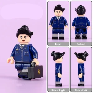 Minifigure - German Navy (Kriegsmarine) Female Auxiliary (LEGO Compatible)