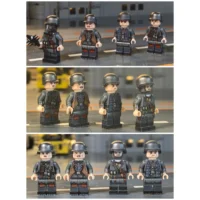 Minifigure - German Zombie or Battle-Damaged Stormtroopers WWI (LEGO Compatible)