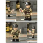 Minifigure - Polish Army NCO (Non-Commissioned Officer) WWII (LEGO Compatible)