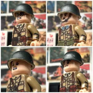 Minifigure - Polish Infantry Squad from the 1939 Defensive War (September Campaign) WWII (LEGO Compatible)