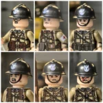 Minifigure - Polish Infantry Squad from the 1939 September Campaign WWII (LEGO Compatible)