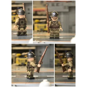 Minifigure - Polish Infantryman (Piechur) WWII (LEGO Compatible)