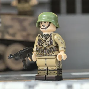 Minifigure - Romanian Army NCO Submachine Gunner WWII (LEGO Compatible)