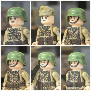 Minifigure - Romanian Infantry Squad WWII (LEGO Compatible)