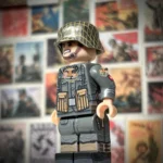 Minifigure - German Infantryman (Late War "Grenadier") WWII (LEGO Compatible)