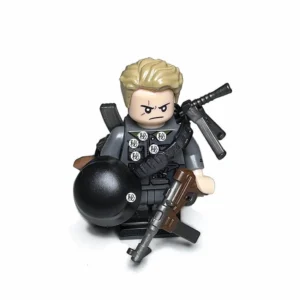 Minifigure - Theodor Eicke (Commander of the Totenkopf Division) (LEGO Compatible)