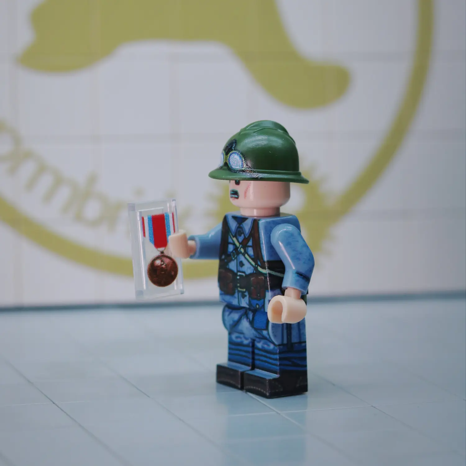 Minifigure – French Infantrymen ("Les Poilus") - 1917 Verdun Veterans WWI (LEGO Compatible)