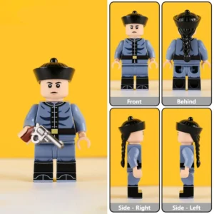 Minifigure – Late Qing Dynasty Soldier (Cavalry or Junior Officer) (LEGO Compatible)