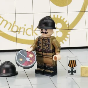 Minifigure – Russian Imperial Army Officer (Tsarist Russia) WWI (LEGO Compatible)