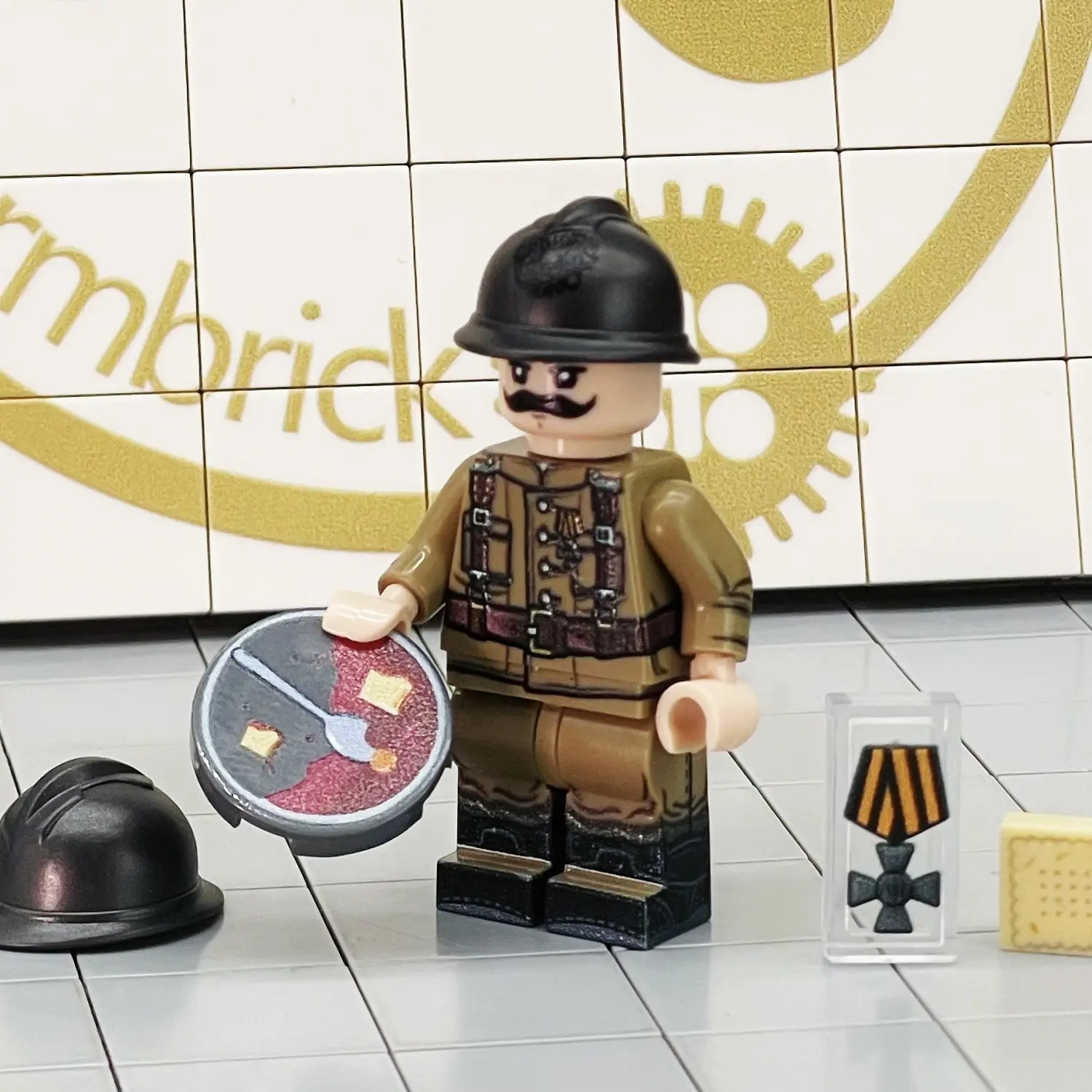 Minifigure – Russian Imperial Army Officer (Tsarist Russia) WWI (LEGO Compatible)