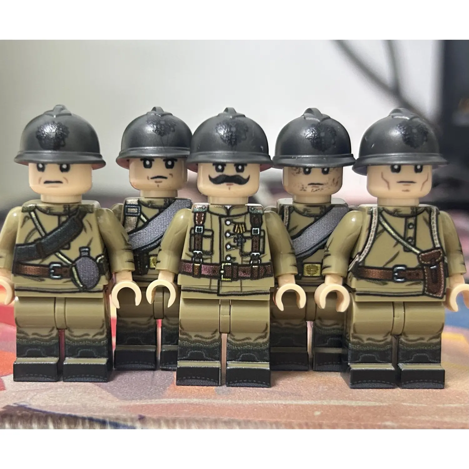 Minifigure – Russian Imperial Army Squad WWI (LEGO Compatible)
