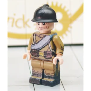 Minifigure – Russian Imperial Infantryman (Battle-Worn Version) WWI (LEGO Compatible)