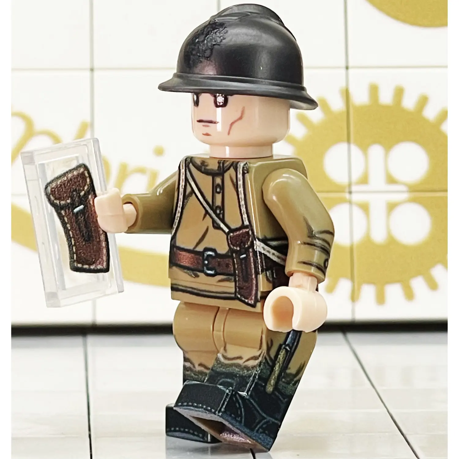 Minifigure – Russian Imperial Machine Gunner (Madsen Gunner) WWI (LEGO Compatible) Minifigure – Russian Imperial Machine Gunner (Madsen Gunner) WWI (LEGO Compatible)