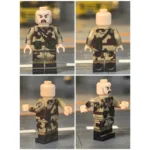 Minifigure – Soviet Paratrooper Grenadier / Heavy Utility Trooper during World War II (LEGO Compatible)
