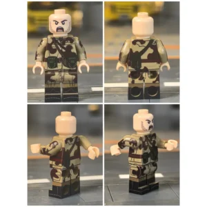 Minifigure – Soviet Paratrooper Grenadier Heavy Utility Trooper during World War II (LEGO Compatible)