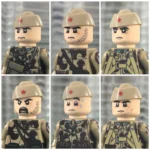 Minifigure – Soviet Paratrooper (VDV) Squad during World War II (LEGO Compatible)