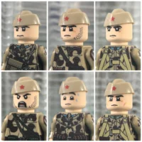 Minifigure – Soviet Paratrooper (VDV) Squad during World War II (LEGO Compatible)