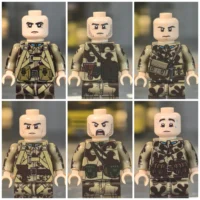 Minifigure – Soviet Paratrooper (VDV) Squad during World War II (LEGO Compatible)