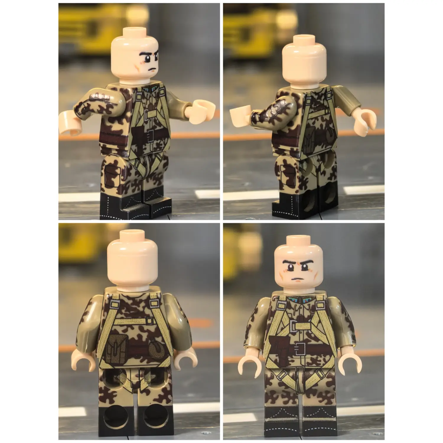 Minifigure – Squad Leader of the Soviet Airborne Forces (VDV - Vozdushno-desantnye voyska) during World War II (LEGO Compatible)