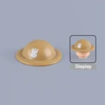 Custom Piece Miniature – British Mk II "Brodie" Helmet (Free Polish Forces Variant) – 3D Print for LEGO minifigure