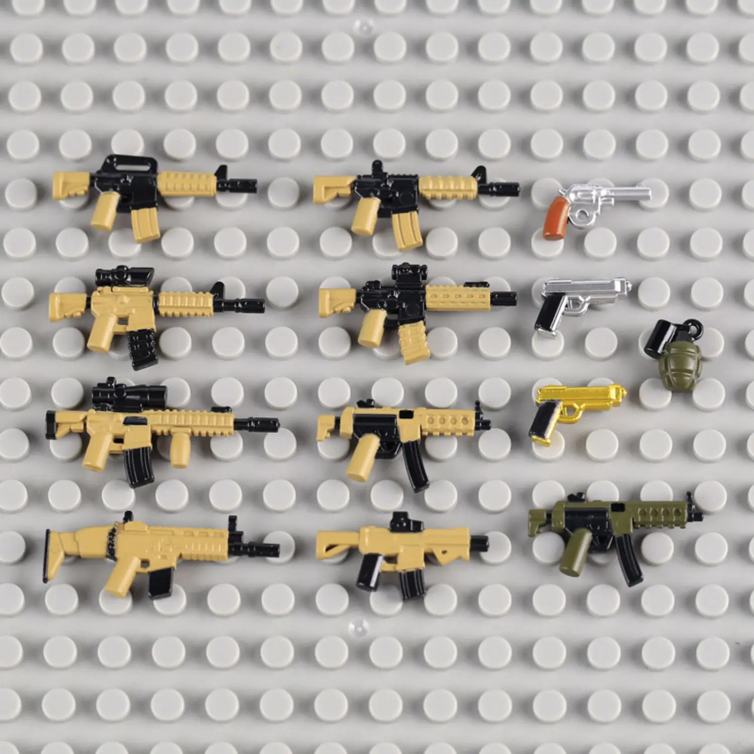 Custom Piece Miniature – Modern Military & Tactical Weapon Accessories – 3D Print for LEGO Minifigure