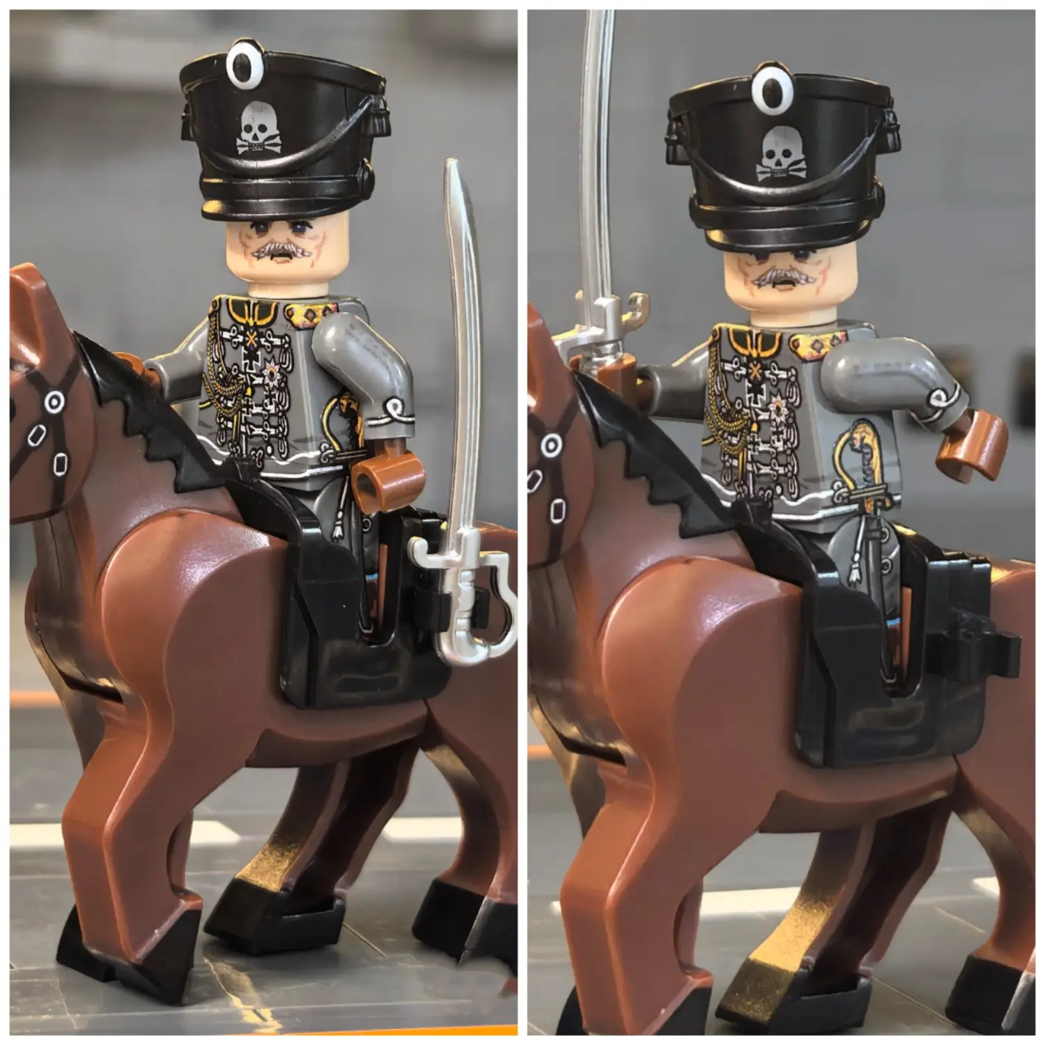 Minifigure - August von Mackensen The Last Hussar German Imperial Army Field Marshals WWI (LEGO Compatible)