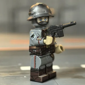 Minifigure - Austro-Hungarian Empire Assault Trooper (Sturmtrupp Trench Raider) WWI (LEGO Compatible)