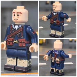Minifigure - British Royal Naval Division (RND) Soldier Royal Marine (The Winston's Little Army) WWI (LEGO Compatible)